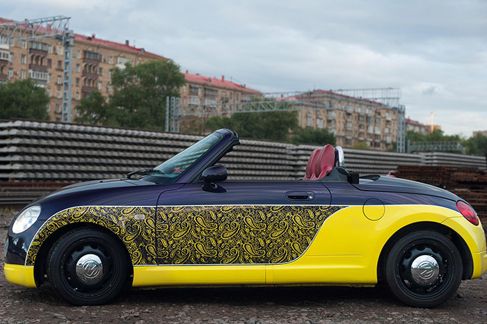 Аэрография на авто Daihatsu Copen